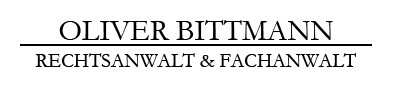 Rechtsanwalt Oliver Bittmann